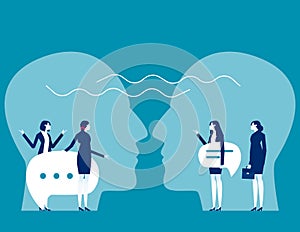 Commnication skill. People listen and support each other