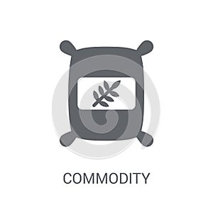 Commodity icon. Trendy Commodity logo concept on white background from business collection