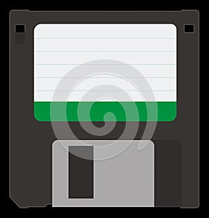 Floppy 3,5 inch disk photo