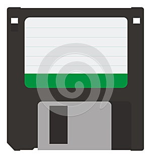Floppy 3,5 inch disk photo