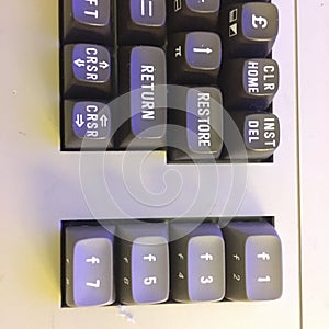 Computer Commodore 64. vintage retro