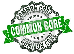 common core seal. stamp