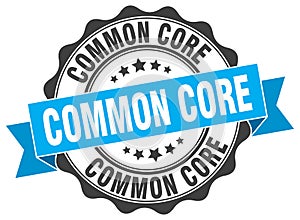 common core seal. stamp