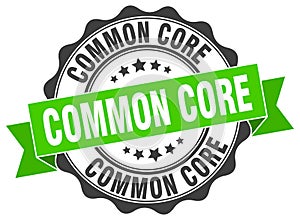 Common core stamp. seal