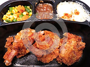 Common Fried Chicken TV Dinner