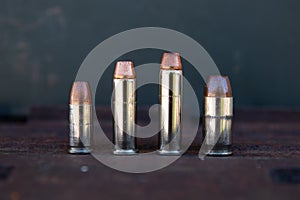 Common Handgun Caliber Comparison 1