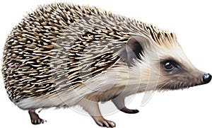 Common Hedgehog. Close-up image of Common Hedgehog. Generative AI.