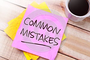 Common Mistakes, business motivational inspirational quotes