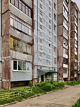 Common Residential Area in Average Russia.