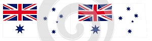 Commonwealth of Australia naval flag variant Australian White E