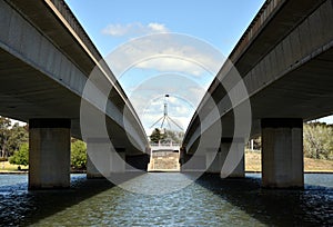 Commonwealth Bridge over Lake Burley Griffin