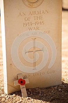 Commonwealth Cemetery in El Alamein