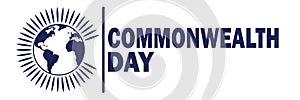 Commonwealth Day Vector Illustration