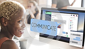 Communicate Communication Conversation Technology Concept