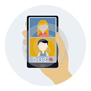 Communicate with friends. colleagues and relatives by phone, video conference.