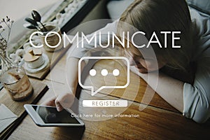 Communicate Speech Technology Girl Connection