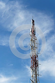 Communication antenna mast or mobile tower