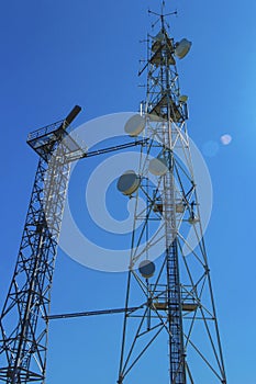 Communication antenna towers