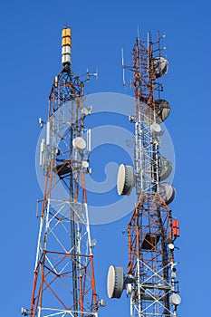 Communication antennas