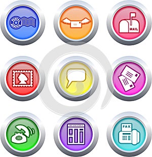 Communication buttons