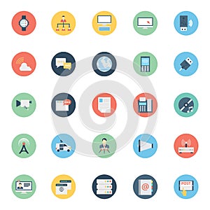 Communication Color isolated Vector Icon that can be easily modified or edit in any style