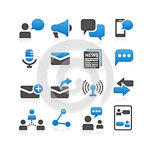 Communication concept icon