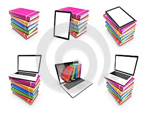 IT Communication, e-learning, internet network as knowledge base