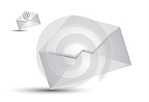 Communication Email concept illustations photo