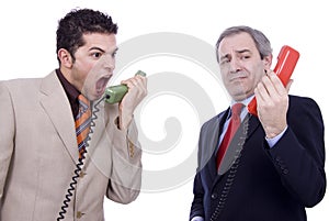 Communication error between two businessman