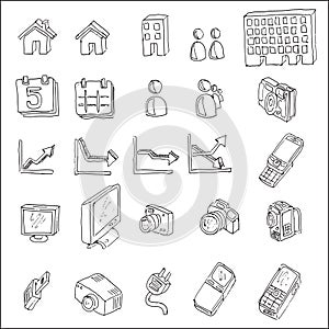 Communication hand draw element