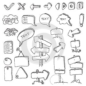 Communication hand draw element