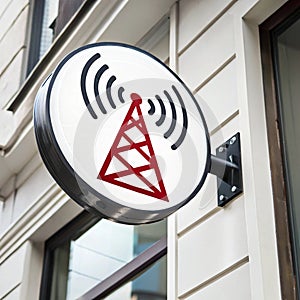 Communication icon isolated on white background