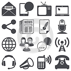 Communication icons