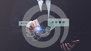 Communication and interaction with technology ,Chatbot Chat with AI ,Learning AI and Artificial Intelligence ,future world