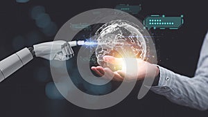 Communication and interaction with technology ,Chatbot Chat with AI ,Learning AI and Artificial Intelligence ,future world