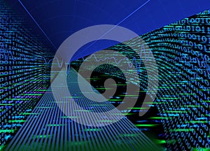 Communication, internet concept