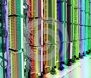 Communication and internet network server