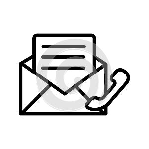 Communication Isolated Vector icon which can easily modify or edit