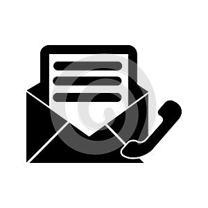 Communication Isolated Vector icon which can easily modify or edit