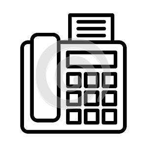 Communication Line Style vector icon which can easily modify or edit photo