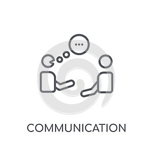 Communication linear icon. Modern outline Communication logo con