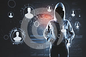 Communication and malware concept