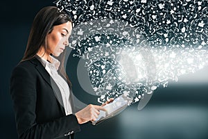 Communication and network concept