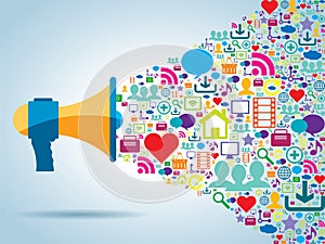 Communication and promotion in social media