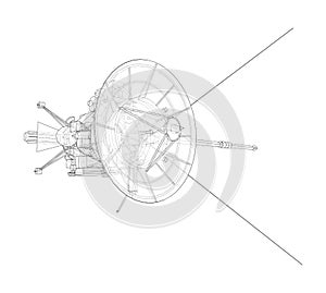 Communication satellite concept outline