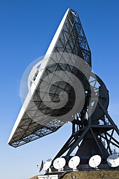 Communication satellites in Burum, Netherlands