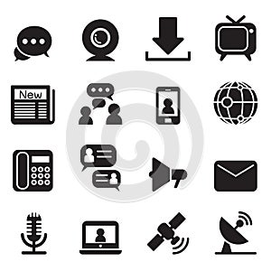 Communication Technology icons