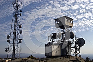 Communication tower photo