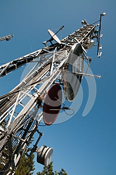 Communication Tower: Gsm, Umts, 3G and radio
