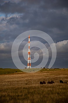 Communication tower for mobile technology in germany